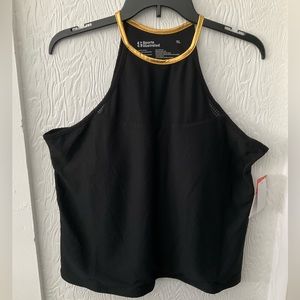 Sports Illustrated tank top with gold trim.